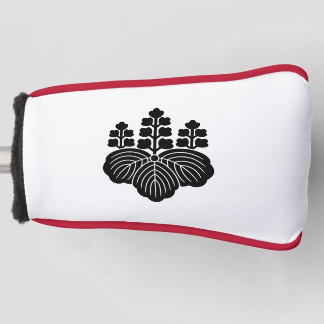 Paulownia with 5-7 blooms golf head cover (Front)