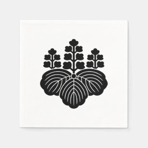 Paulownia with 5-7 blooms napkins