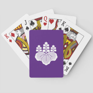 Paulownia with 5-7 blooms poker cards