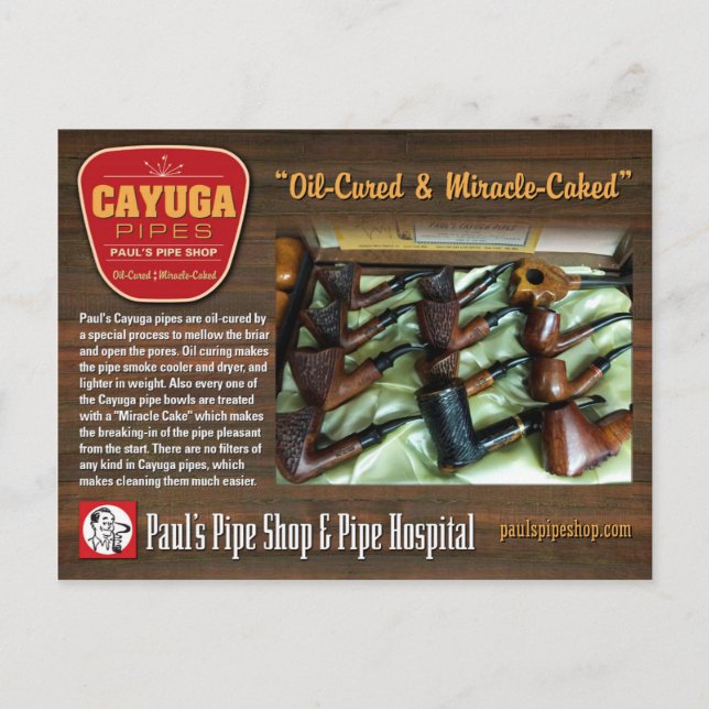 Paul's Cayuga Postcard (Front)