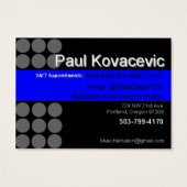 Paul's Revised Card 2011 (Back)