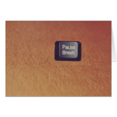 Pause-break key (Front Horizontal)