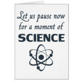 Pause for a Moment of Science (Front)