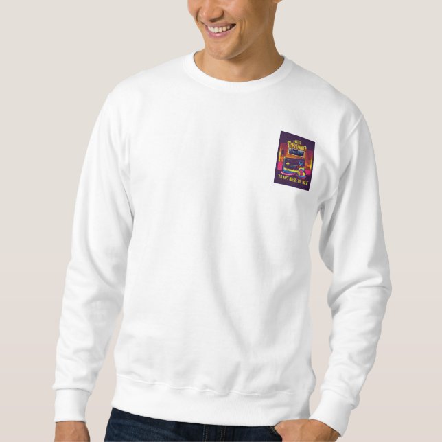 Pause for Nostalgia: Retro Gaming Humor T-Shirt Sweatshirt (Front)