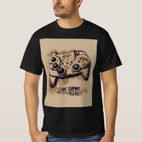 Pause  Play Quirky T_Shirt Designs for Gamers