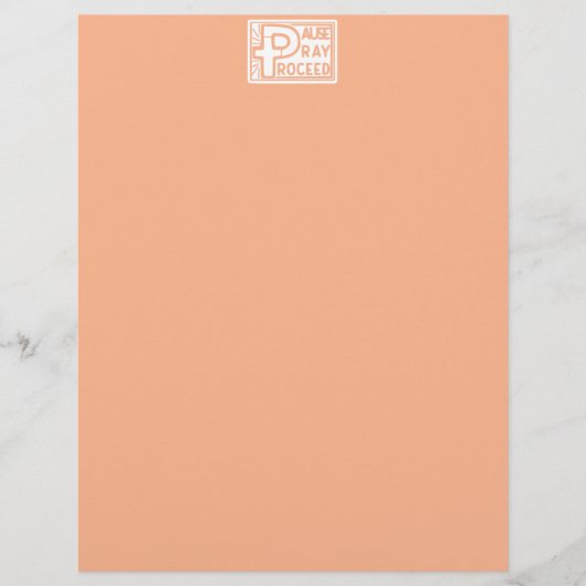 PAUSE PRAY PROCEED (Front)