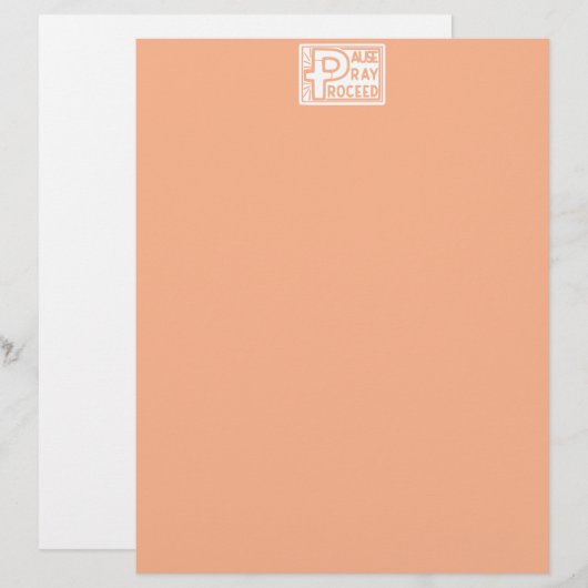 PAUSE PRAY PROCEED (Front/Back)