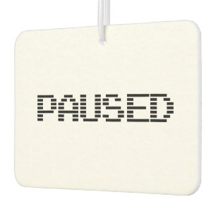 PAUSED AIR FRESHENER