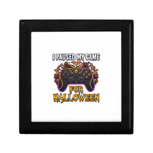 Paused Game Halloween Controller Bats Ghosts_1 Gift Box