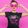 Paused Game Hot Pink Gamer Girl Slogan T-Shirt