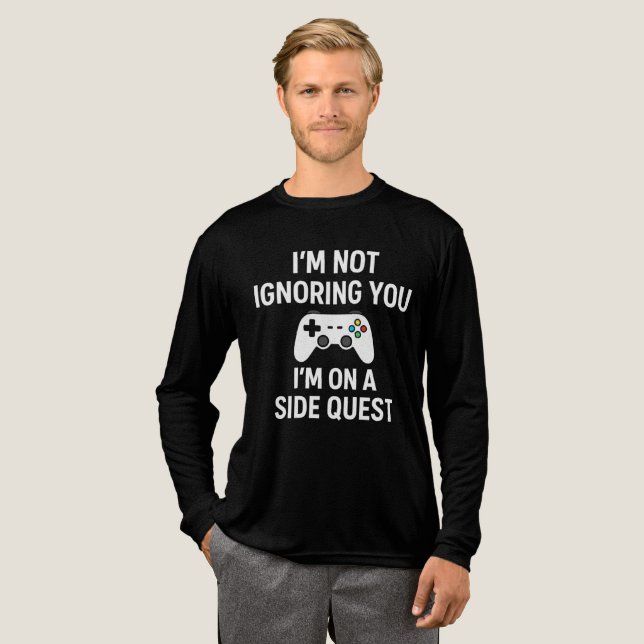 Paused my game to be here pullover (Full Front)