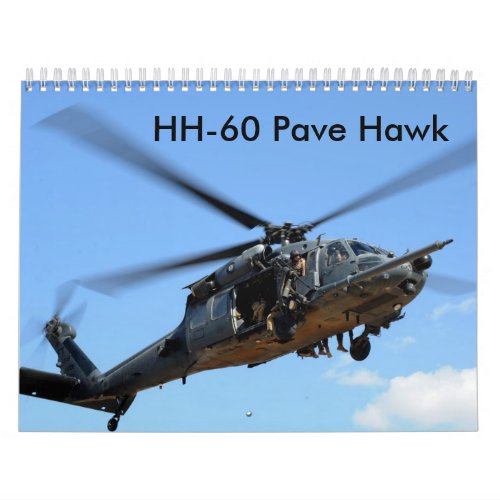 Pave Hawk Calendar
