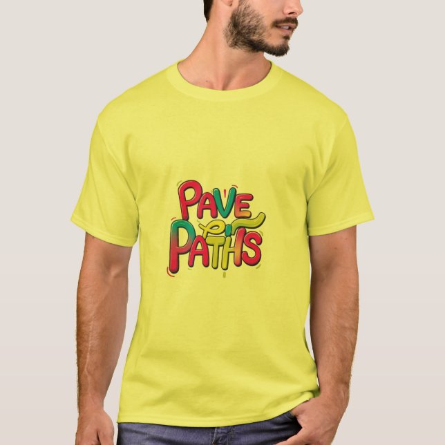 Pave Paths T-Shirt (Front)