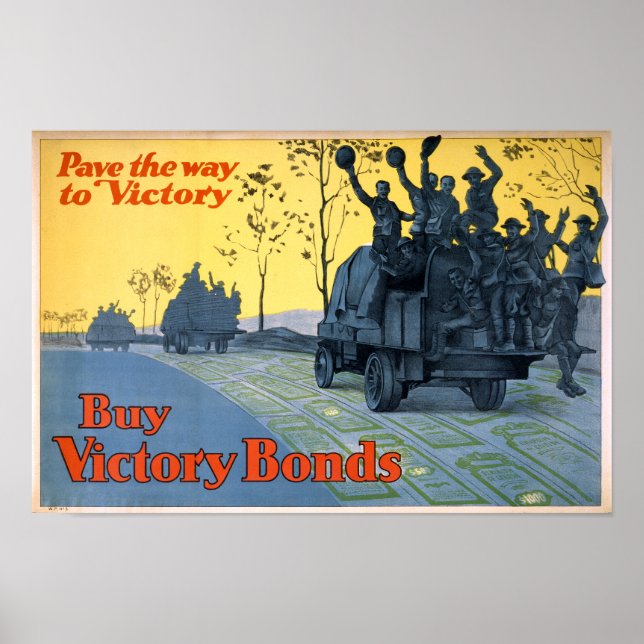 Pave The Way To Victory (canvas) Poster (Front)