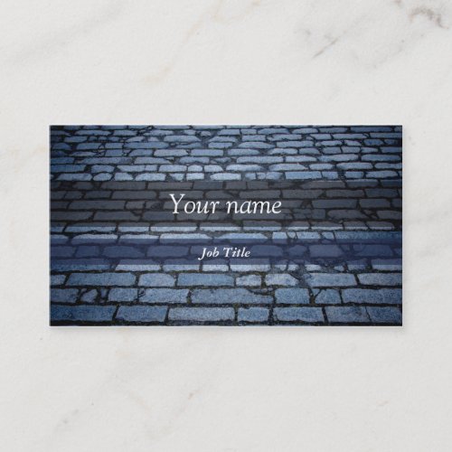 Pavement beauty business card