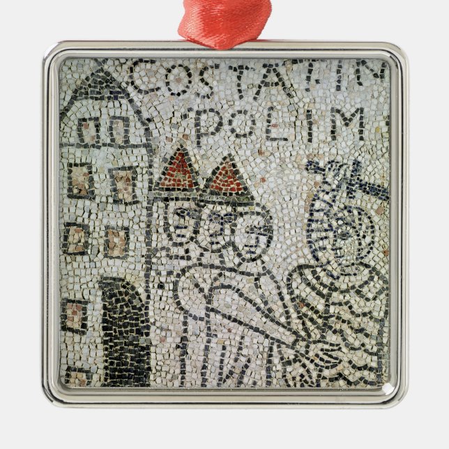 Pavement of St. John the Evangelist Metal Ornament (Front)