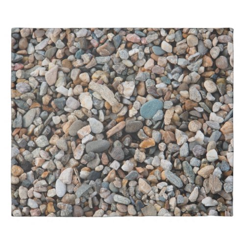 Pavement pebble textureabstract home decor backg duvet cover