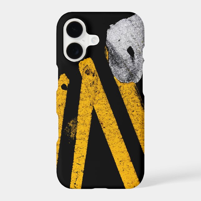 Pavement Road Traffic Marking Lines - Cool - Fun Case-Mate iPhone Case (Back)
