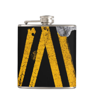 Pavement Road Traffic Marking Lines - Cool - Fun Flask