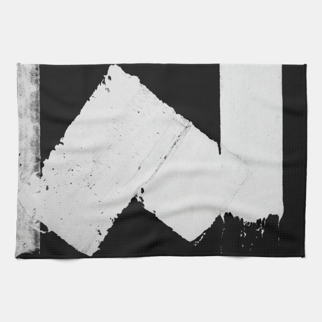 Pavement Road Traffic Marking Lines - Cool - Fun Kitchen Towel (Horizontal)