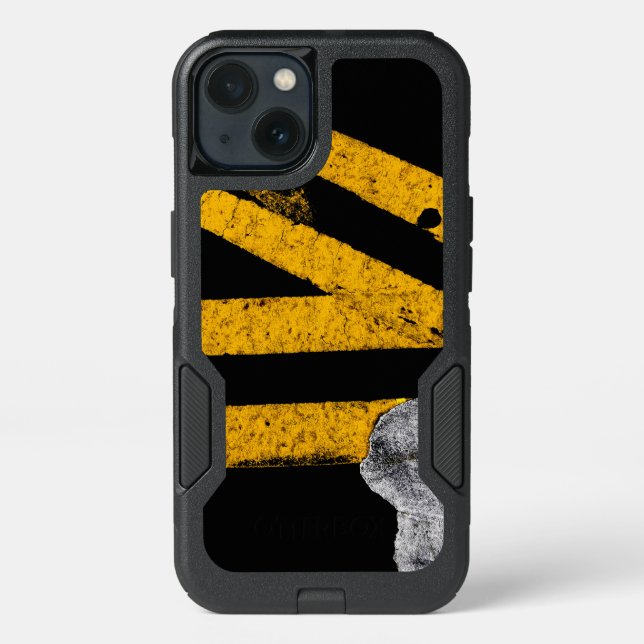 Pavement Road Traffic Marking Lines - Cool - Fun Otterbox iPhone Case (Back)