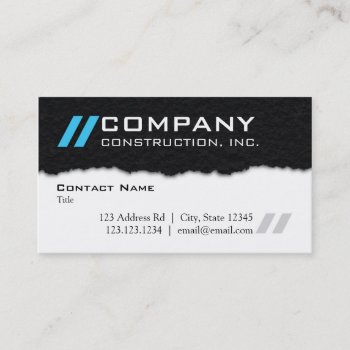 Pavement Themed Professional Business Card by wrkdesigns at Zazzle