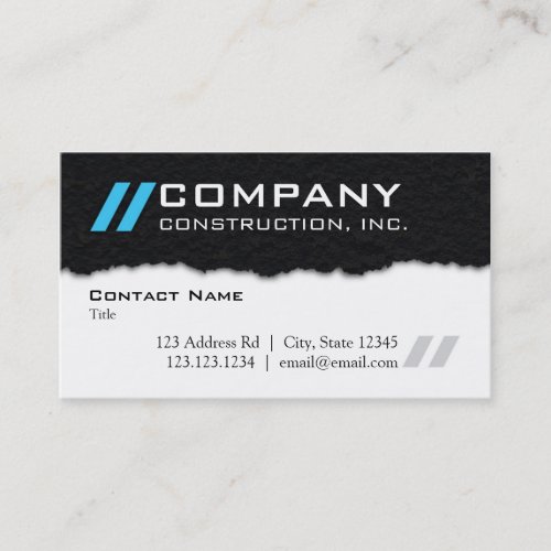 Pavement Themed Professional Business Card
