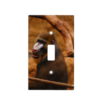 Pavian/Baboon Light Switch Cover