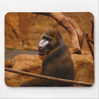 Pavian/Baboon Mouse Pad