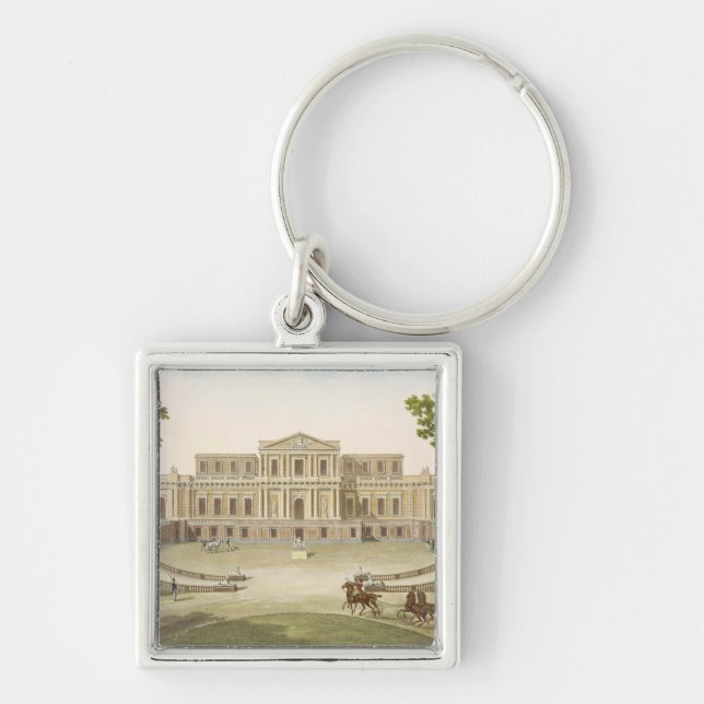 Pavilion of Haarlem, from 'Choix des Monuments, Ed Keychain (Front)