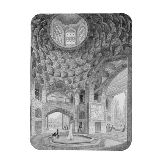 Pavilion of the Eight Paradises, in Isfahan, from Magnet (Vertical)