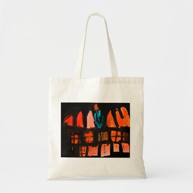 Pavillion at Night by Johnny Tote Bag (Front)