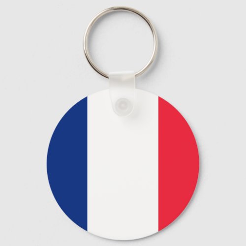 Pavillon de la France  Flag of France Keychain