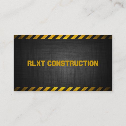 Paving Asphalt Construction Builder Roadwork Business Card