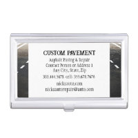 Paving, Asphalt, Roads Business Cards