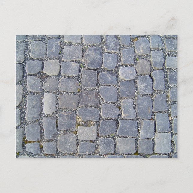 Paving Stones Texture Postcard (Front)