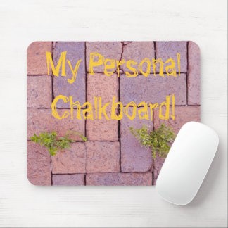 Paving Stones Weeds In The Walkway Photo Custom Mouse Pad
