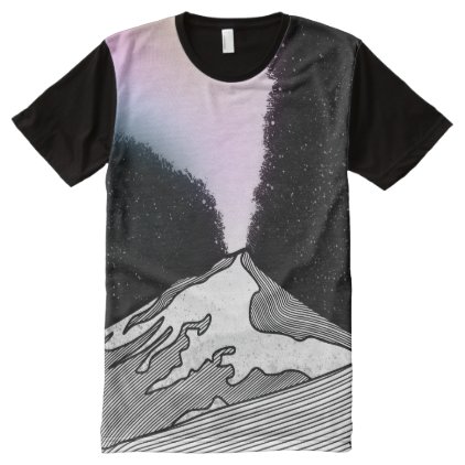 Pavlof volcano All-Over-Print T-Shirt