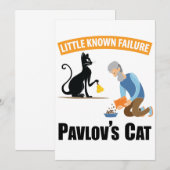 Pavlov's Cat - Funny Psychology (Front/Back)