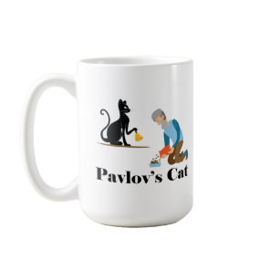 Pavlov's Cat Funny Psychology Coffee Mug
