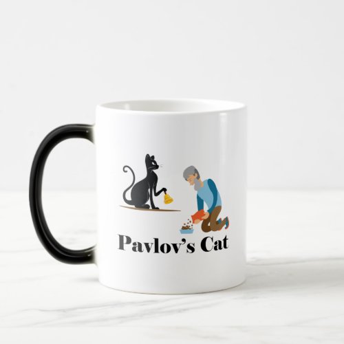 Pavlovs Cat Funny Psychology Magic Mug