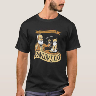 Pavlov's Cat Funny Psychology T-Shirt