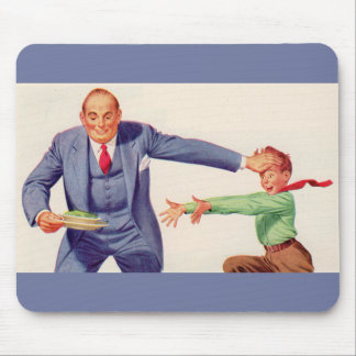 Pavlov's creamed spinach mouse pad