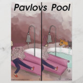 Pavlov's Pool Funny Cartoon (Front)