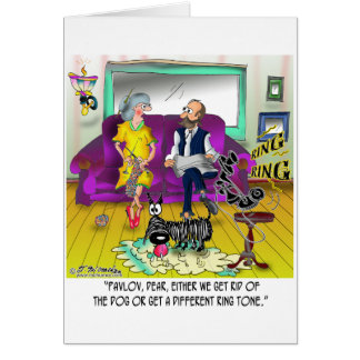 Pavlov's Ring Tone Cards