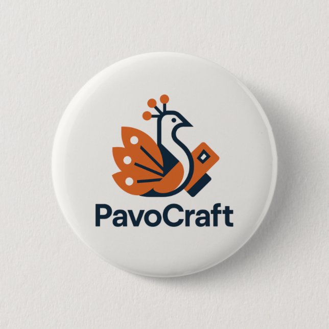 Pavocraft Button (Front)