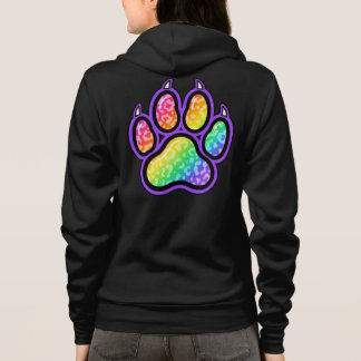 Paw Adult Zip-Up Hoodie