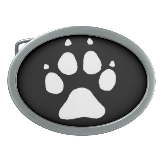 Paw belt buckle (Front)