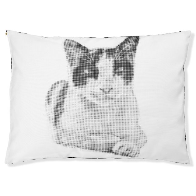 Paw Halftone Pet Bed (Front)