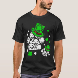 Paw Hat Leprechaun Shamrock Dog Cat St Patricks Da T-Shirt
